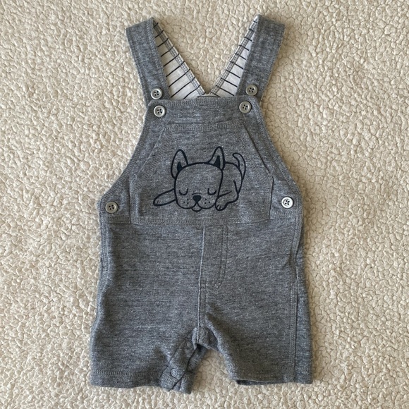 *EUC* First Impressions Baby Boy 2-Piece Overall Set - Picture 7 of 16